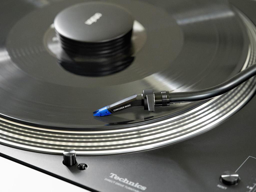 Ortofon Concorde Music Blue MM встроенный цельный эллиптический картридж для прослушивания, стерео, шелл, игла, только.