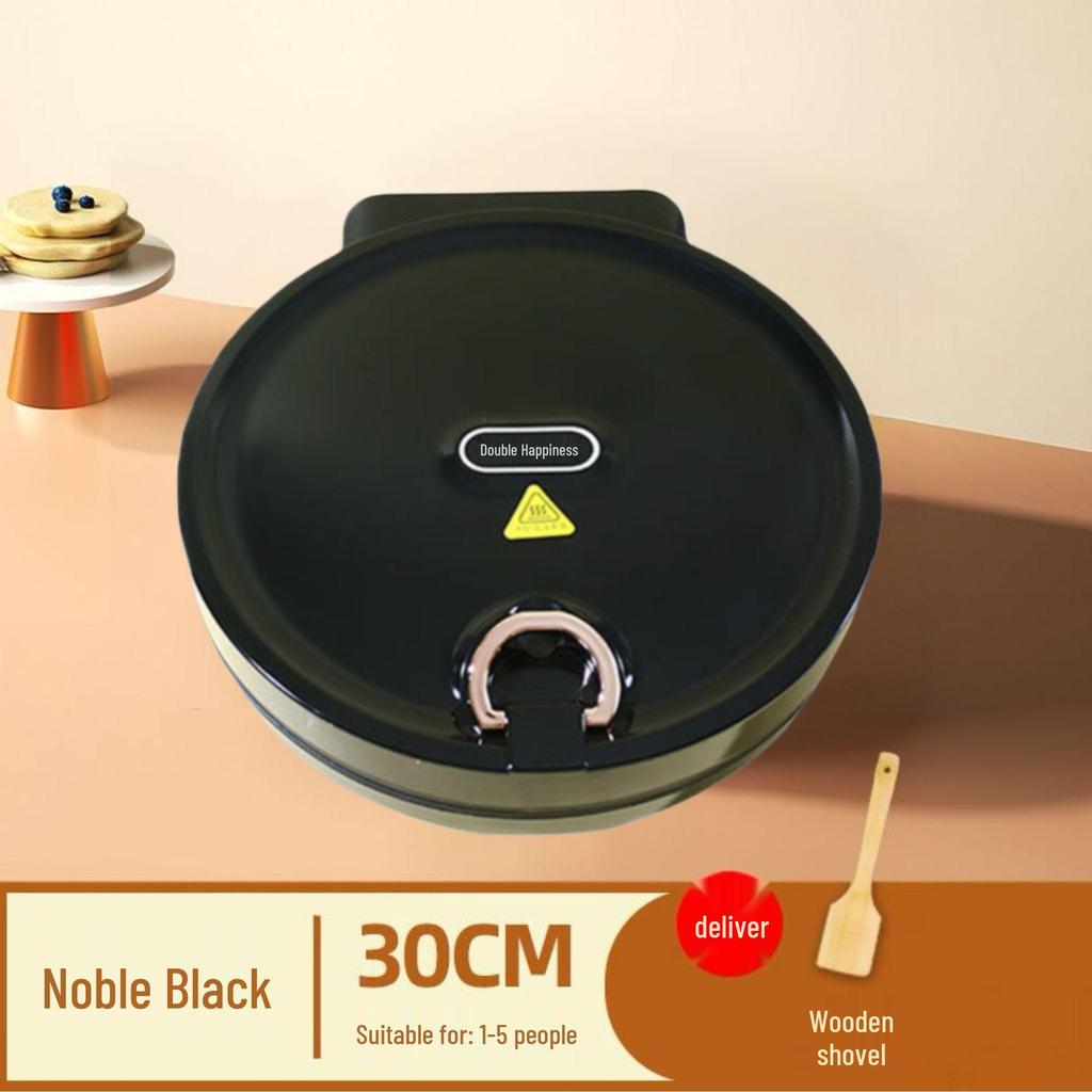 Двусторонняя электрическая сковорода-гриль и блинница с антипригарным покрытием для жарки и гриля
