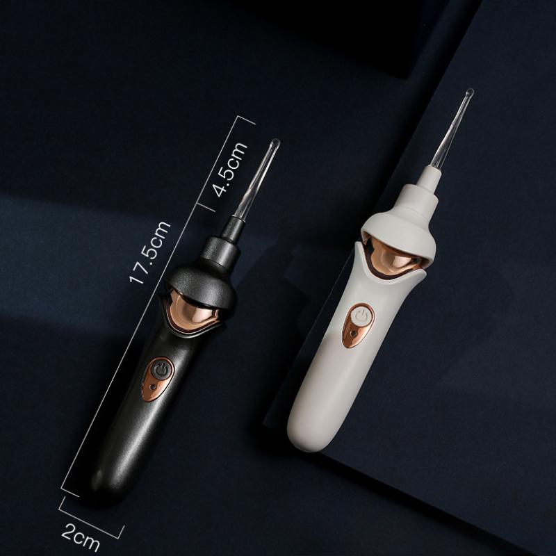 Electric Ear Wax Vacuum Cleaner Adult Ear Scoop Children's Visible Luminous Earwax Cleaner