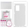 apgo Protective Skin Sticker for the Back+sides Compatible with Realme GT Neo3, Full Wrap Film, Foil, Vinyl - Pattern Transparent Carbon