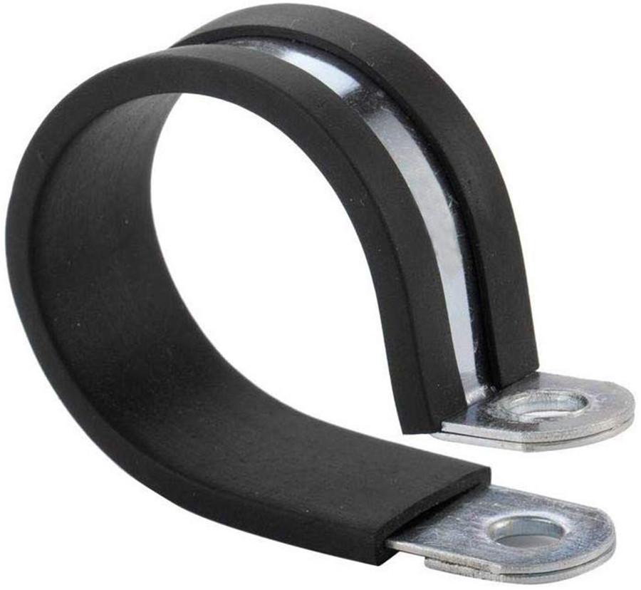 40 шт. 1,75 дюйма Нержавеющая сталь Кабельный зажим Резиновый амортизированный Изолированный зажим Металлический зажим Трубодержатель для Трубы или Провода