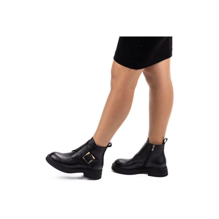 Женские повседневные ботинки из натуральной кожи