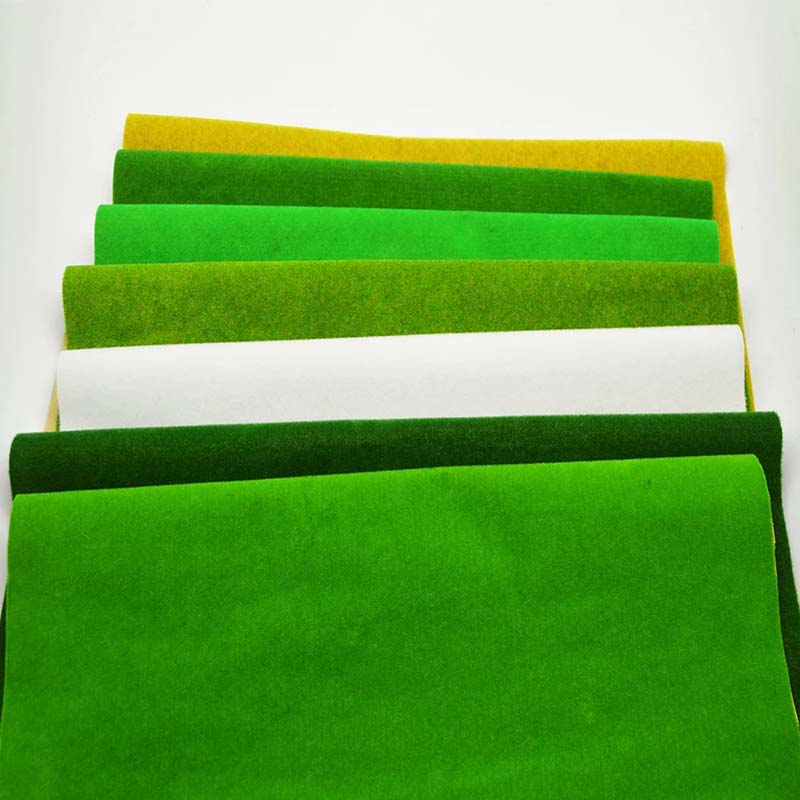 1 шт. 25x25 см 50x50 см 50x100 см не клей для архитектурных пейзажей, пейзажа, коврик для травы