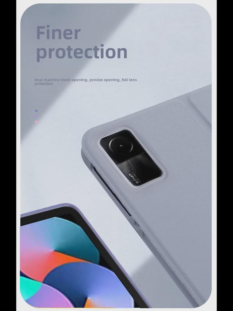 Защитный чехол-клавиатура Bluetooth 2023 для RedmiPad SE 10.6 — совместим с Xiaomi 5/6