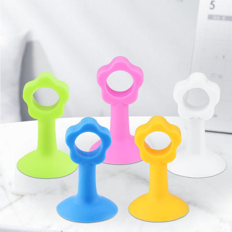 5 шт. Креативная настенная подушка для защиты от ударов Присоска-за дверной ручкой Дверной замок Подушка для снижения шума KTY