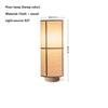 Modern Minimalist Restaurant Pendant Light Fabric Lampshade Suspended Lamp Cylindrical Floor Lamp Dining Table Room Decoration