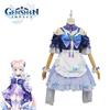 Genshin Impact Сангономия Кокоми Костюм горничной для косплея и Хэллоуина