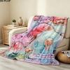 Xlov Print Flannel Blanket, High quality Comfortable for All Seasons, Home Decor, Warmth and Comfort, Perfect for Christmas Gifts