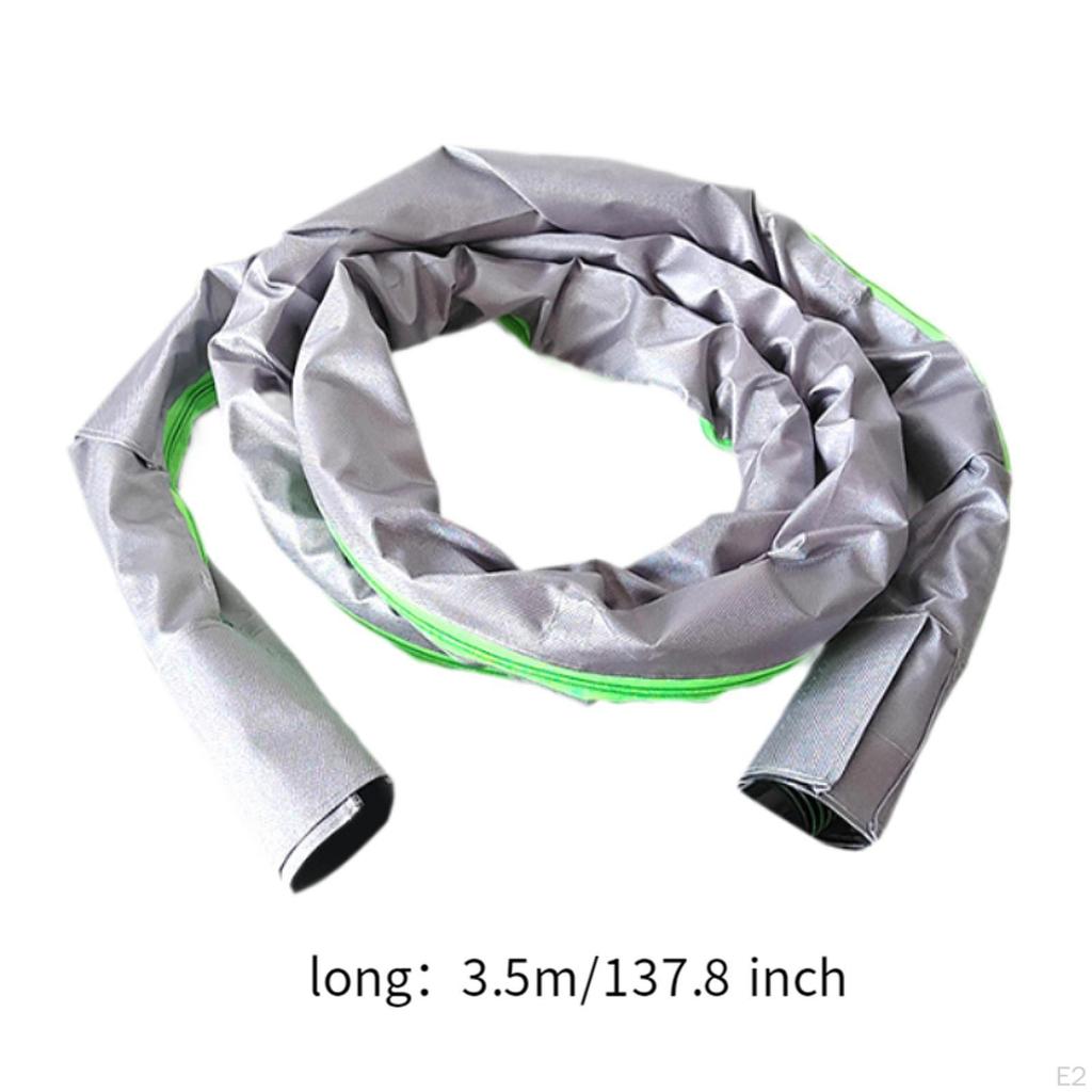 Чехол для шланга пылесоса с застежкой-молнией для удаления пыли