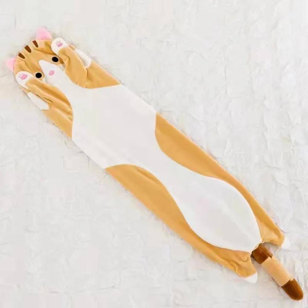 50cm Giant Size Long Cat Plush Toys Soft Cat Skin Coat Popular Birthday Valentine's Gifts Girls Kid's Present