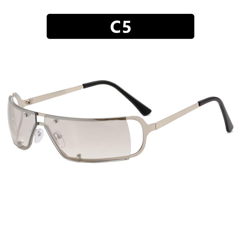 Квадратные женские солнцезащитные очки Винтажные прямоугольные линзы Женские очки от солнца Мужские Ретро Очки Солнцезащитные очки с будущими технологиями Очки