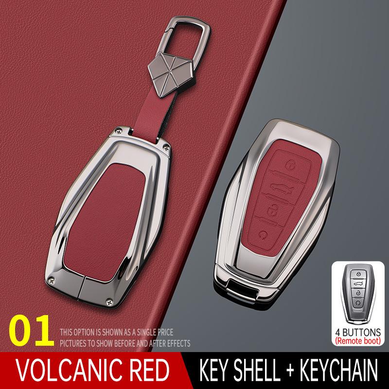 Чехол для ключей для моделей Geely: Binyue, Boyue, Emgrand GS, Xingrui, GL, Xingyue L, Binrui, Icon, Borui