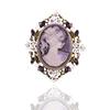 Bohemian Vintage Figure Beauty Brooch Pins Brand Jewelry Queen Figure Brooches For Women Bride Wedding Party Jewelry Gifts