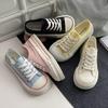 Spring Super Fire Canvas Shoes Women's Shoes New Platform Casual Cloth Shoes Board Shoes Sneakers Little White Shoes 1190