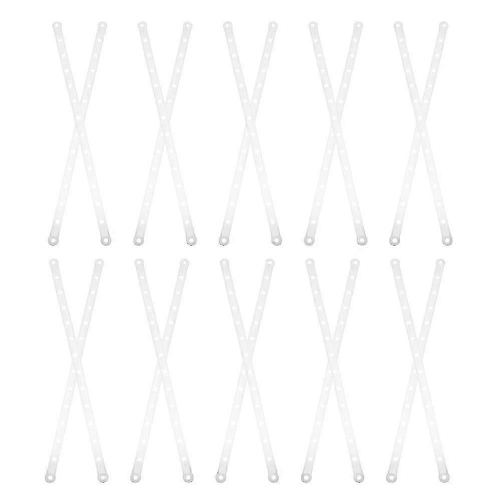 2026 Best!! Plastic Hanger Connecting Strips for Clothing Organization 30Pcs