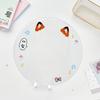 Portable Uchiwa Fan Sleeve PVC Hand Fan Protector Cover Cartoon Picket Fan Cover  Cheering Fans