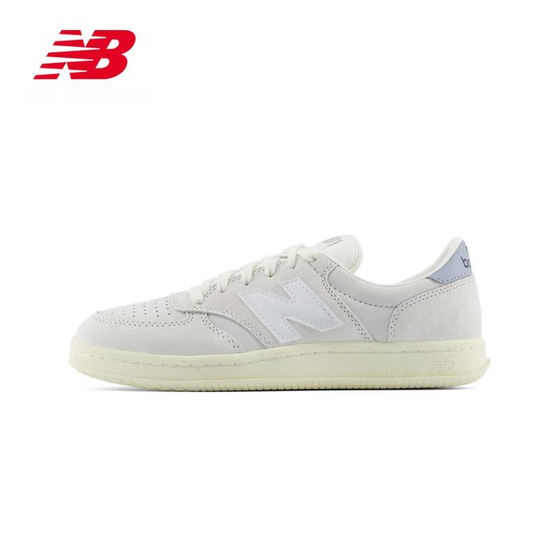 Спортивная обувь NEW BALANCE для мужчин и женщин, модные и универсальные белые кроссовки, весенний стиль, простые и удобные, повседневная и спортивная обувь, CT500AG