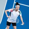 Li-Ning Унисекс спортивный комплект с коротким рукавом для бадминтона