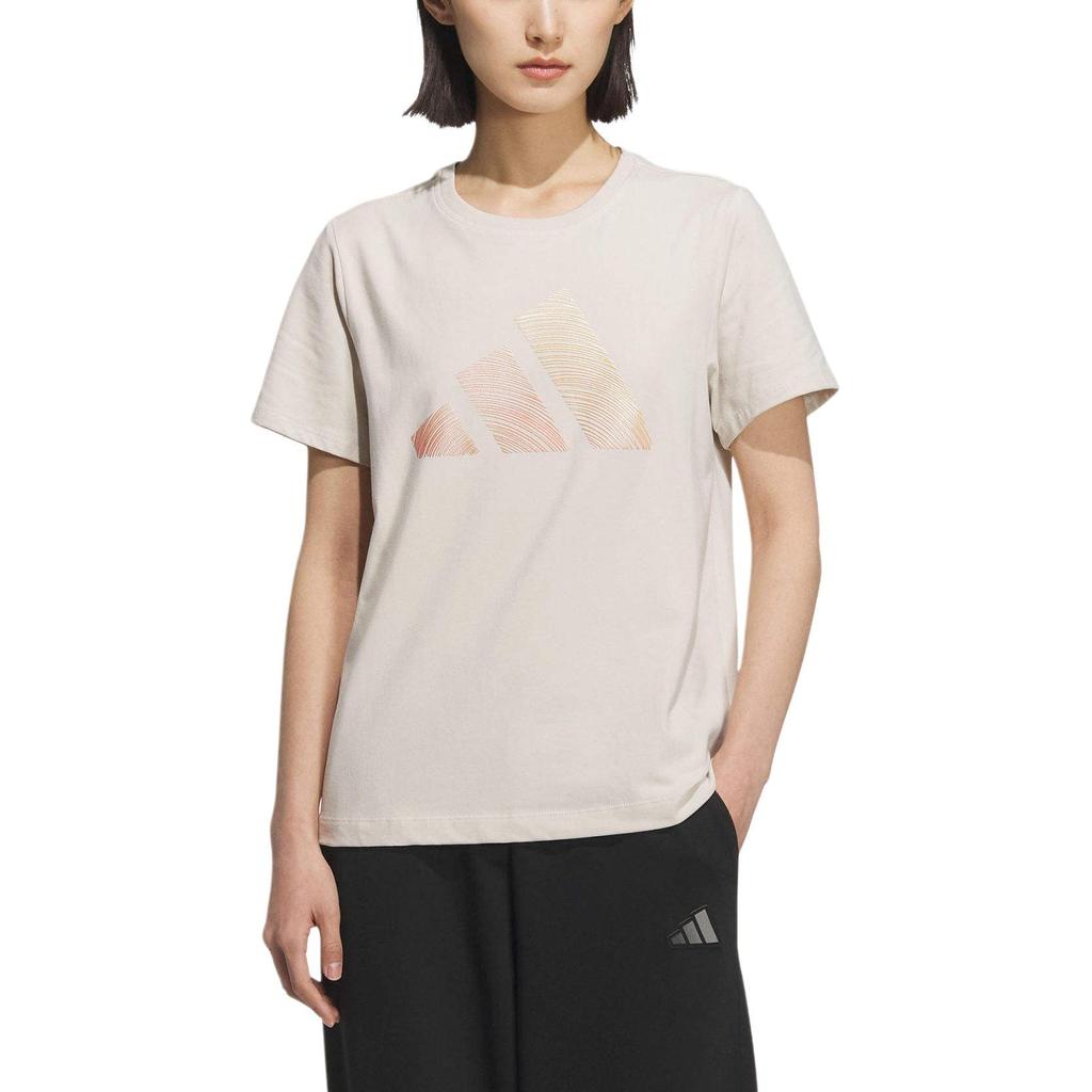 Adidas Sport Performance T Shirt Women's Beige JL6285
