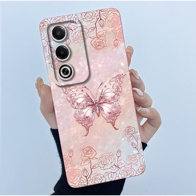 Чехол для OPPO A80 5G Модный простой Цветок Мягкий силиконовый задний чехол для OPPO A80 5G CPH2639 Чехол для телефона OPPOA80 A 80 Fundas