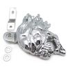 Motorcycle Horn Cover for 1992 and Up Harley-Davidson with Side Mount All V-rod's Chrome