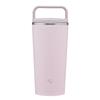 Бутылка для воды Zojirushi Mahobin Carry Tumbler объемом 300 мл с ручкой, пригодна для мытья в посудомоечной машине, бесшовная, только 2 точки ухода, пудрово-розовый SX-JS30-PM