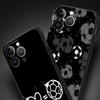 Чехол для iPhone 17 16e 15 14 13 12 11 Pro Max SE 7 8 Plus Чехол iPhone 16 Мягкая TPU Крышка Футбол Сердцебиение