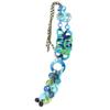 Les Trésors De Lily [R3230] - Designer Necklace 'Liberty' Blue - 15x4 Cm