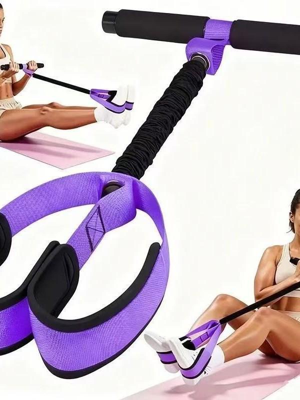 8-Foot Sit-up & Slimming Elastic Rope for Abdomen and Legs
