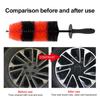 SEAMETAL Car Wheel Tire Brush 360 Degree Bendable Scrub Cleaner Duster Car Tyre Cleaning Detailing Brushes Car Cleaning Tools