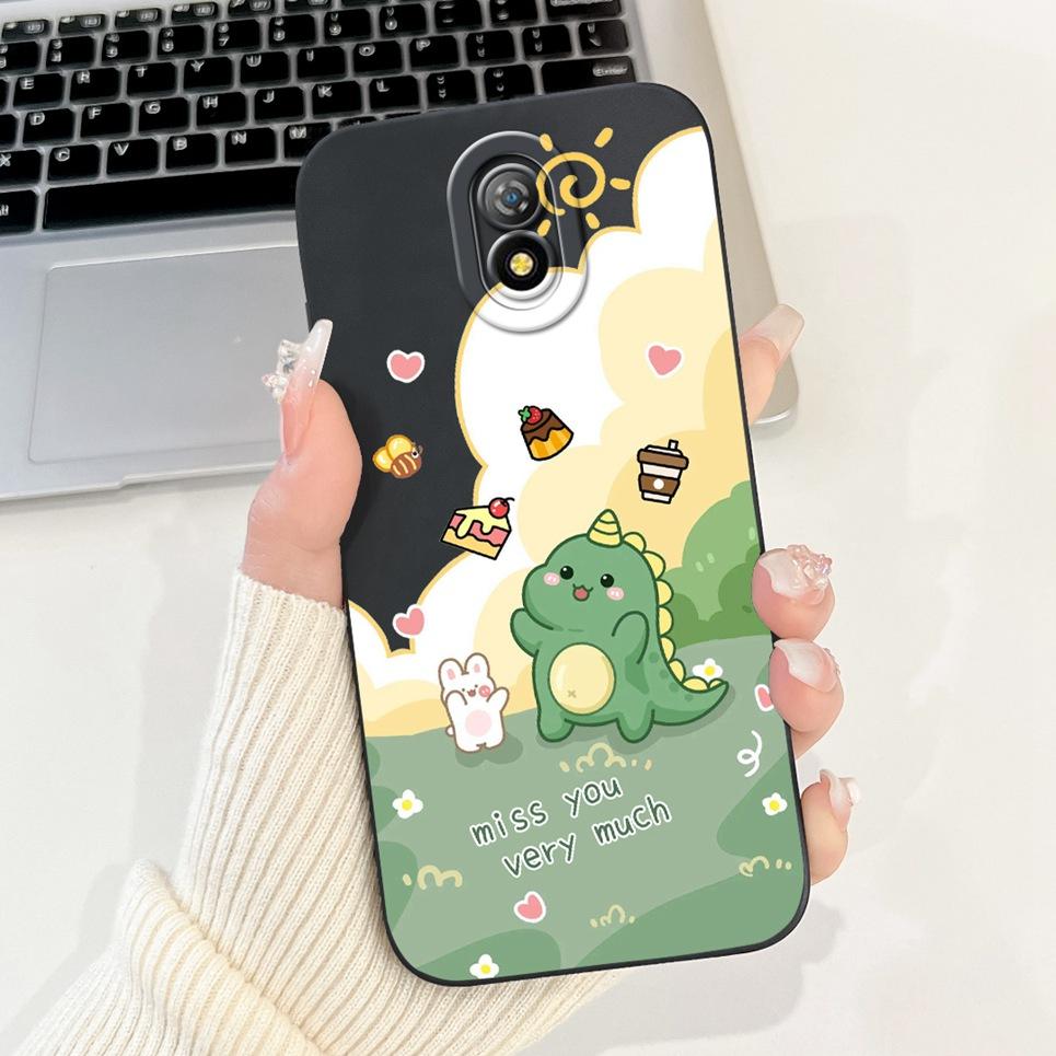 For Itel A16 / Itel A16 Plus Phone Cases Cover Flowe Rabbit Panda Avocado Soft Silicone Protective Bumper itela16 a16+ a16plus