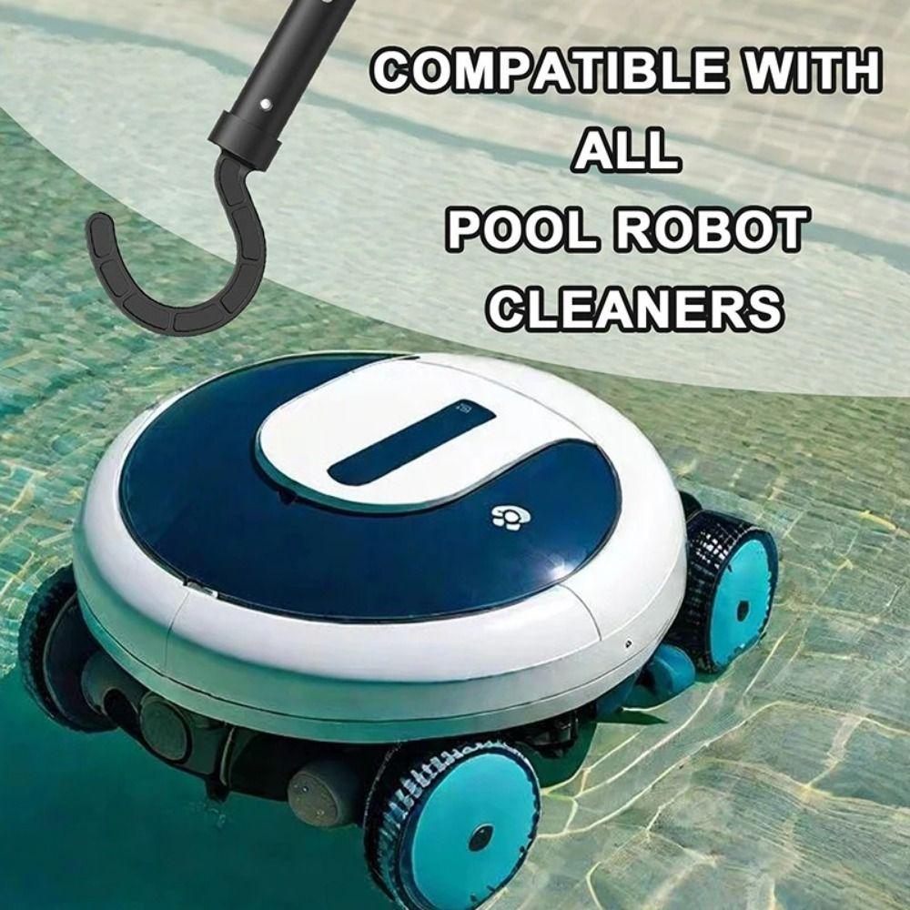 Black Accessories Hook Telescopic Poles Swimming Pool Hooks New Pool Robot Hook