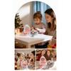 Миниатюрная кукла-поросенок Reborns, фигурка, 5 шт., Сенсорная фигурка животного, кукла, игрушка для ухода за детьми, для игры в помещении и на улице, ролевые игры