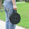 Comet Outdoor Portable Adjustable Height Camping Stool All Black