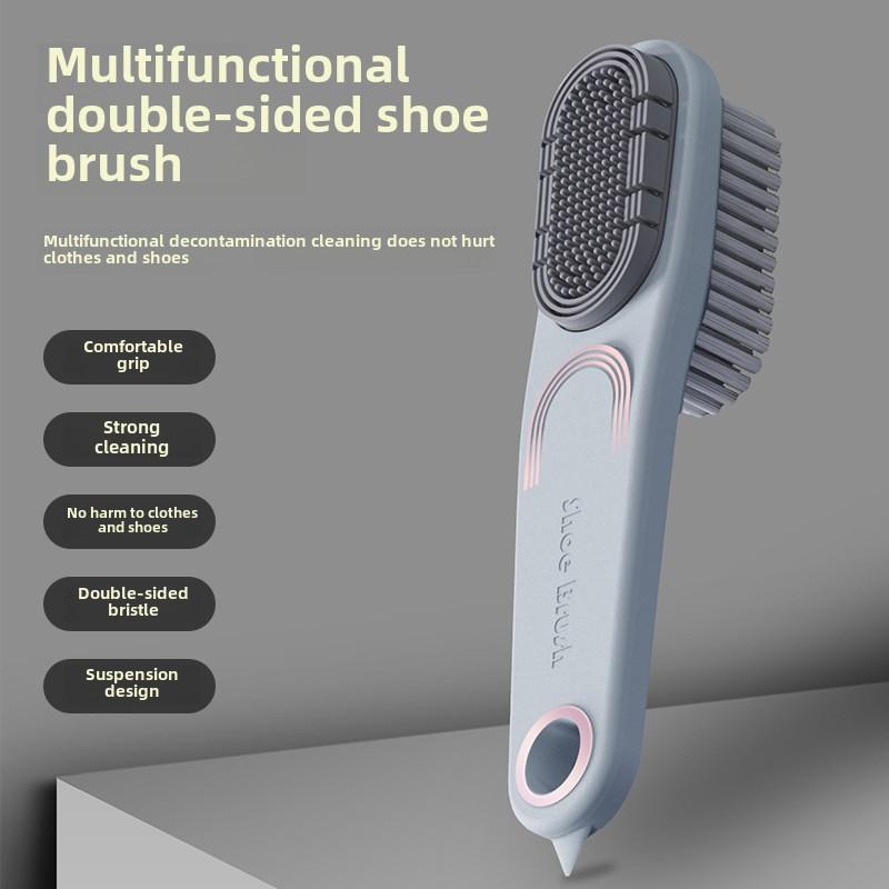 Multifunctional Dual-Sided Shoe Cleaning Brush Soft Bristles for Gentle Cleaning & Strong Decontamination Perfect for All Shoe Types