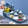 Набор стеклянных баночек для специй на кухню