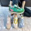 Модный дизайнер Agam Shoes Women Med Heel Sneakers Autumn Casual Rubber Женская обувь на платформе Lace-up Vulcanize Shoes Zapatos