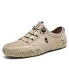 LDECK First-layer Leather Low-top Casual Shoes Martin Shoes Men's Octopus Large-size Shoes