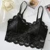 Женские кружевные бюстгальтеры, удобный однотонный бюстгальтер без косточек, сексуальное нижнее белье, жилет, женское открытое беспроводное нижнее белье, бесшовный бюстгальтер