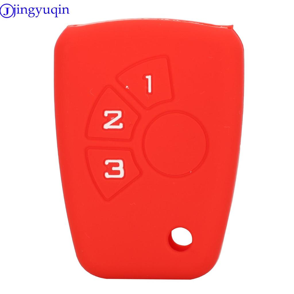 Jingyuqin Styling Remote Car Key Fob силиконовый чехол протектор для Chevrolet Cruze Spark Onix Silverado Volt Aveo Sonic 4BTN