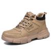 Labor Insurance Shoes Steel Bag Head Anti-smashing and Anti-piercing, Lightweight, Deodorant, Wear-resistant and Dirt-resistant Safety Shoes
