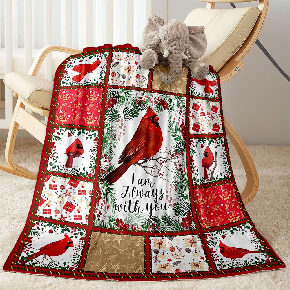 Christmas 82 Blanket Ultra-Soft Great for Couch Office Chair Bed Four Seasons Multipurpose Modern Style Perfect Gift for Relatives and Friends