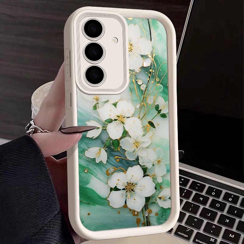 Модный Чехол для Телефона с Мраморным Узором S25Ultra Для Samsung Galaxy S25 S24 S23 Ultra 5G Funda S22 S20 Plus S21 FE S24FE Чехлы Обложка