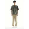 H M Pants Loose Fit Beige