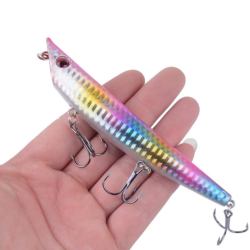 Искусственная приманка 3D глаза Рыба Плавающая воблер Плавающая приманка для ловли рыбы Minnow Приманка/Снасти/Воблер Море