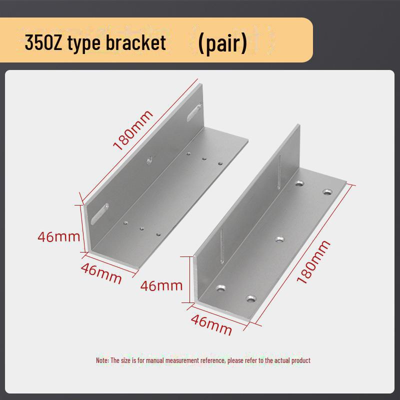 Магнитный замок для одной двери весом 180 кг с кронштейном ZL и электромагнитный замок для двух дверей весом 350 кг с присоской для безрамных стеклянных дверей.