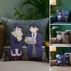 K-Komi Cant Communicate-MT Anime Cartoon Pillow Case Printed Brushed Fleece Pillow Baby Skin-Touch Eco-Friendly Dye-Sublimat