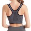 Front Zipper Sports Underwear Women's Bra Running Fitness Seamless Brassiere Shockproof Breathable Without Underwire Bras