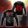 Fashion Japanese Sakura Samurai Men Hoodie 3D Print Long Sleeve Sweatshirt Unisex Hip Hop Streetwear Zipper Tops Coat
