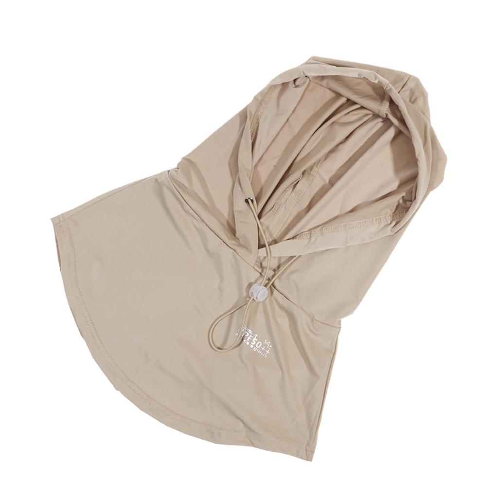 Summer Anti Sun Hat Breathabe Elastic Full Head Cover Cycling Motorcycle Neck Protector Hood Sun Hat Mask